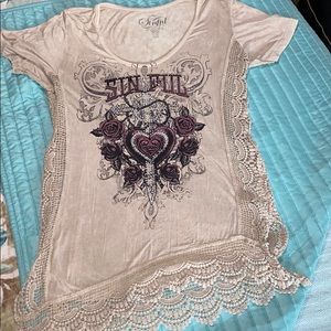 Sinful by affliction tee